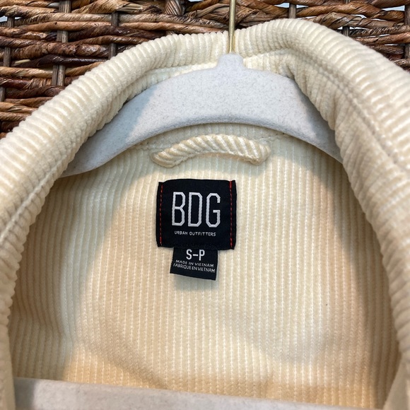 BDG Cream Corduroy Jacket - Picture 3 of 4